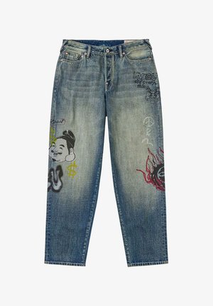 Evisu, JEANS - Jeans baggy - blue