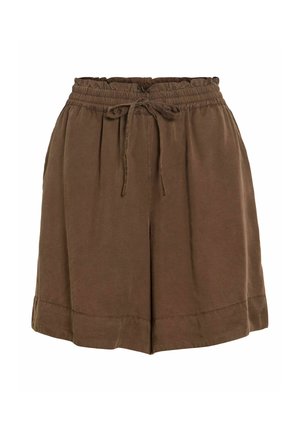 VILA, VITEVIRA HW LOOSE FIT  SHORTS - Shorts - slate black