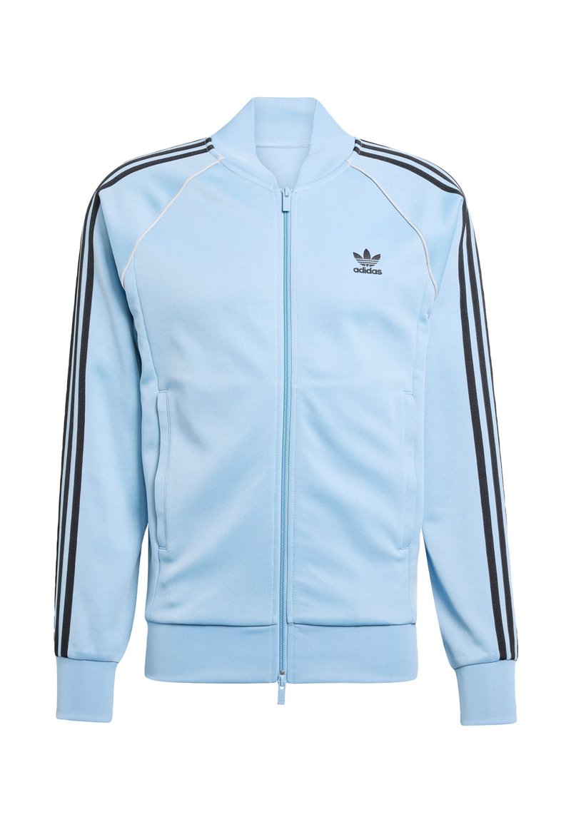adidas Originals Bomber Jacket - ash blue white/blue - Zalando.co.uk