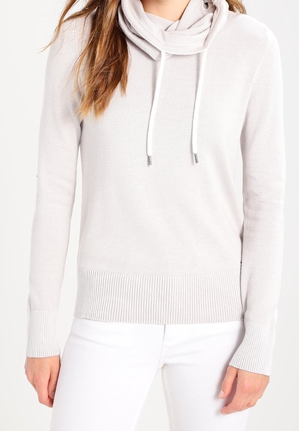 QS Trui - mottled beige