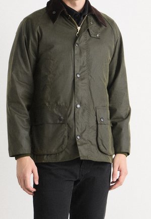 Lichte jas - mottled olive