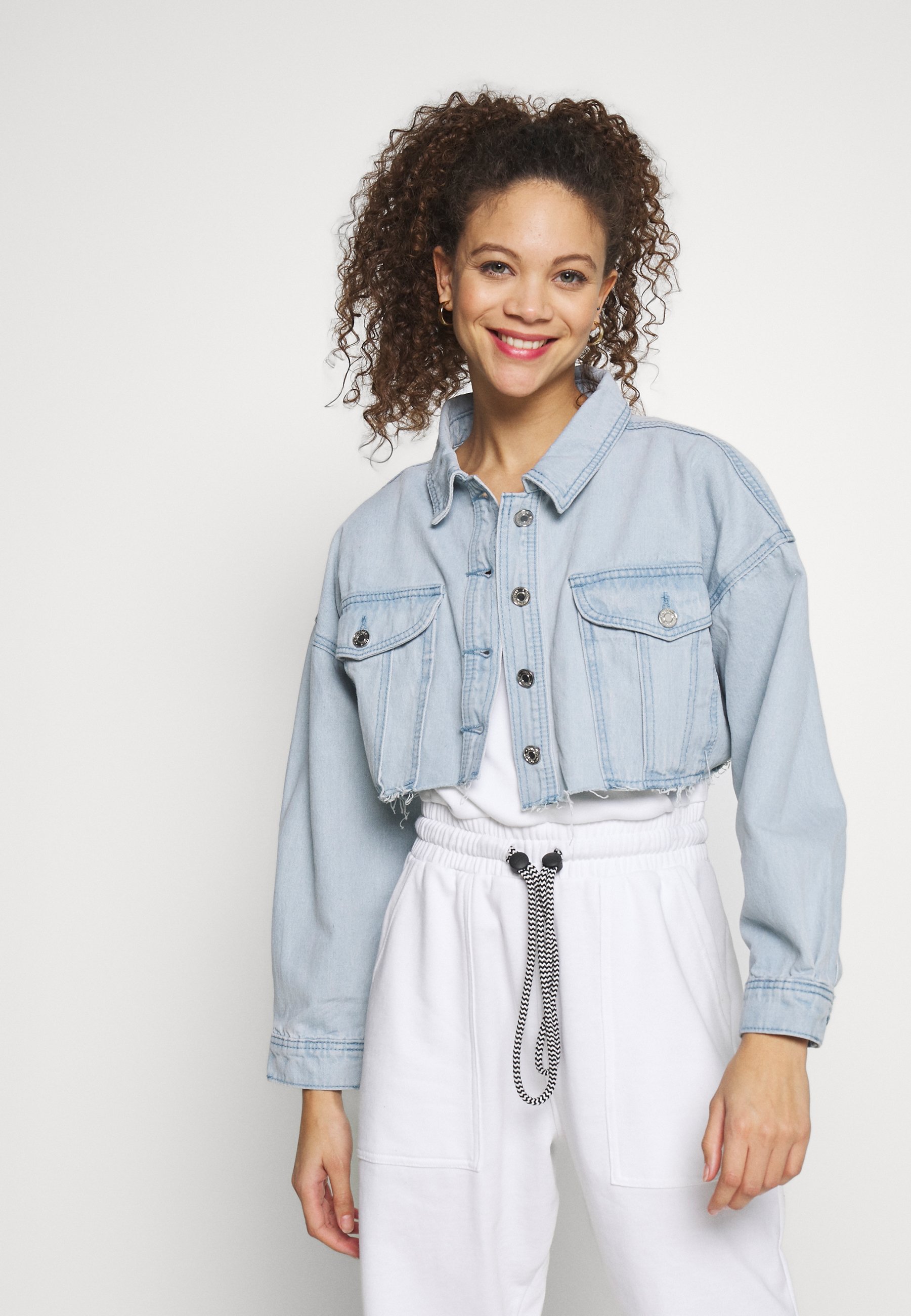 jeansjacke oversized cropped