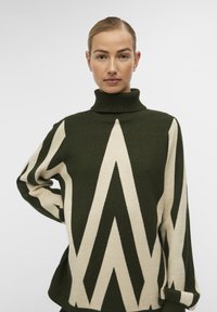 Object OBJRAY ROLL NECK  - Strickpullover - duffel bag