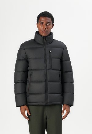 TOM TAILOR SPORTY PUFFER - Chaqueta de invierno - black