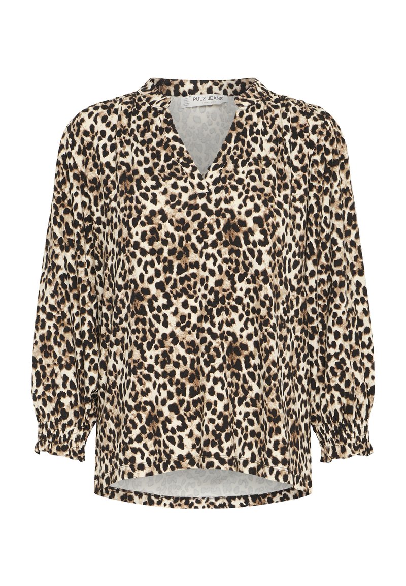 PULZ Blouse bruin