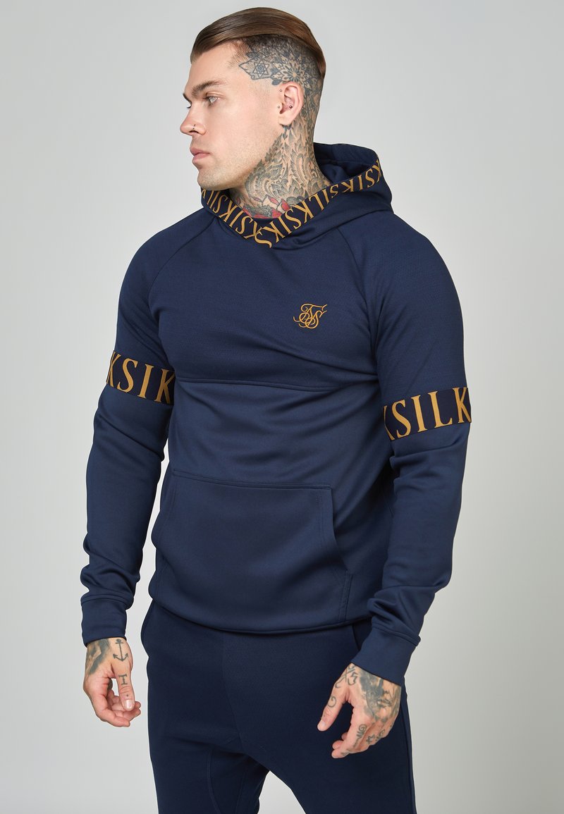 SIKSILK - DYNAMIC OVERHEAD - Jersey con capucha - navy, Ampliar