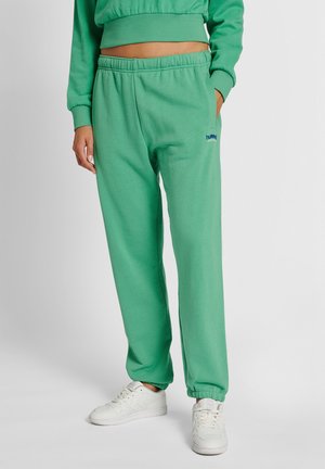 HMLLGC SHAI REGULAR  - Tracksuit bottoms - green spruce