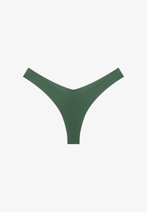 Yamamay, ESSENTIALS - BIKINI BOTTOM - Slip bikini - green plain