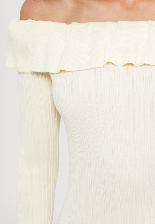 RIPPLE DRESS - Jumper dress - ecru4