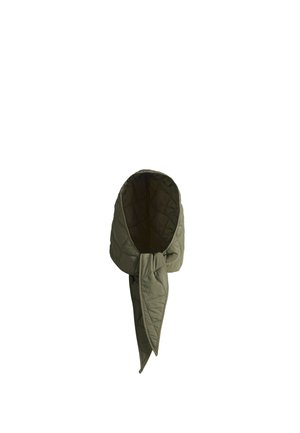 OYSHO, QUILTED HOOD - Cagoule - khaki