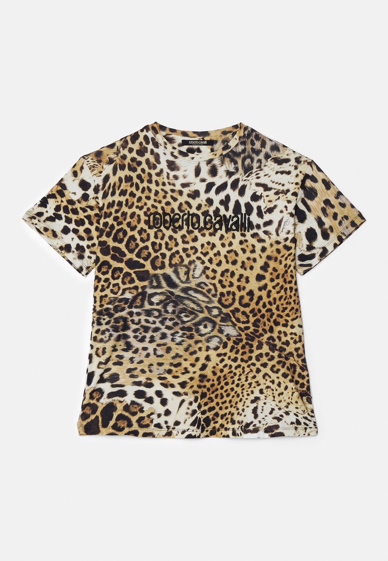 Roberto Cavalli T-shirt print beige Roberto Cavalli T-shirt print beige