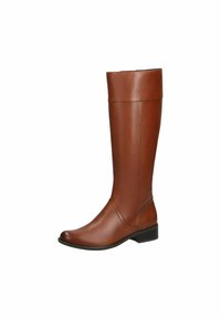 Caprice Vysoká obuv - cognac nappa
