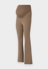 OLMFEVER STRETCH FLAIRED PANTS - Broek - fossil