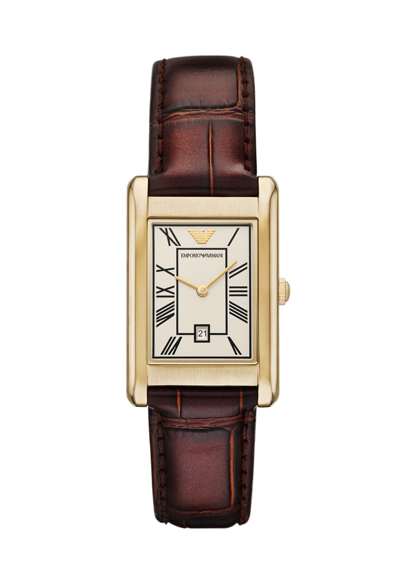 Emporio Armani TRADITIONAL GINO - Klocka - brown