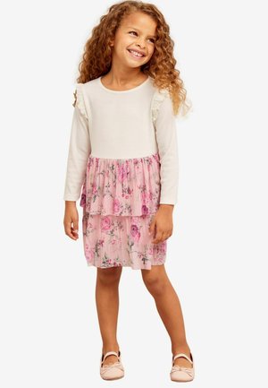 2 IN1 TIERRED REGULAR FIT - Kasdienė suknelė - pink