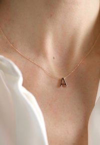 Vanrycke ABÉCÉDAIRE NECKLACE - Ogrlica - rose gold-coloured