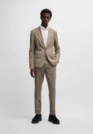 HANFRED GENRICH SET - Anzughose - brown nine