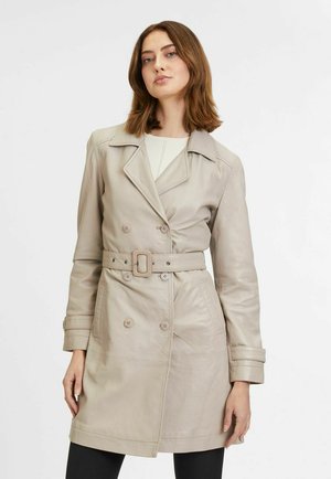 LEUR - Trenchcoat - cream