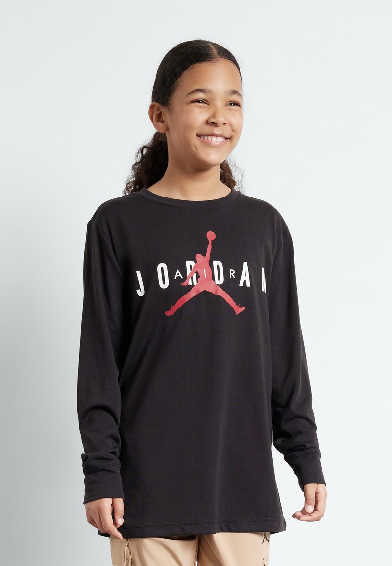 Jordan - SUSTAINABLE TEE UNISEX - Tops ar garām piedurknēm - black, Palielināt