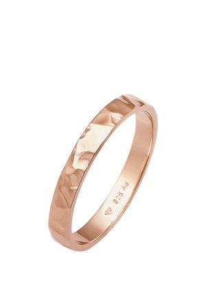 Elli BASIC STRUCTURED - Bague - rose gold-coloured