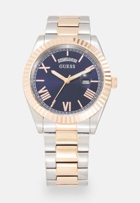 Guess - CONNOISSEUR - Pulkstenis - blue/silver-coloured/gold-coloured Miniatūras attēls 1