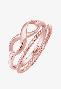 Unselected, rose gold-coloured