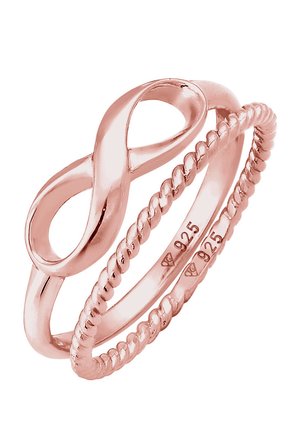 Elli 2 PACK INFINITY - Ring - rose gold-coloured