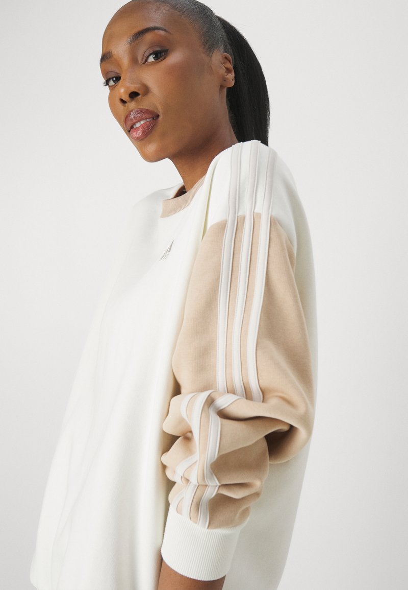 adidas off the shoulder sweatshirt