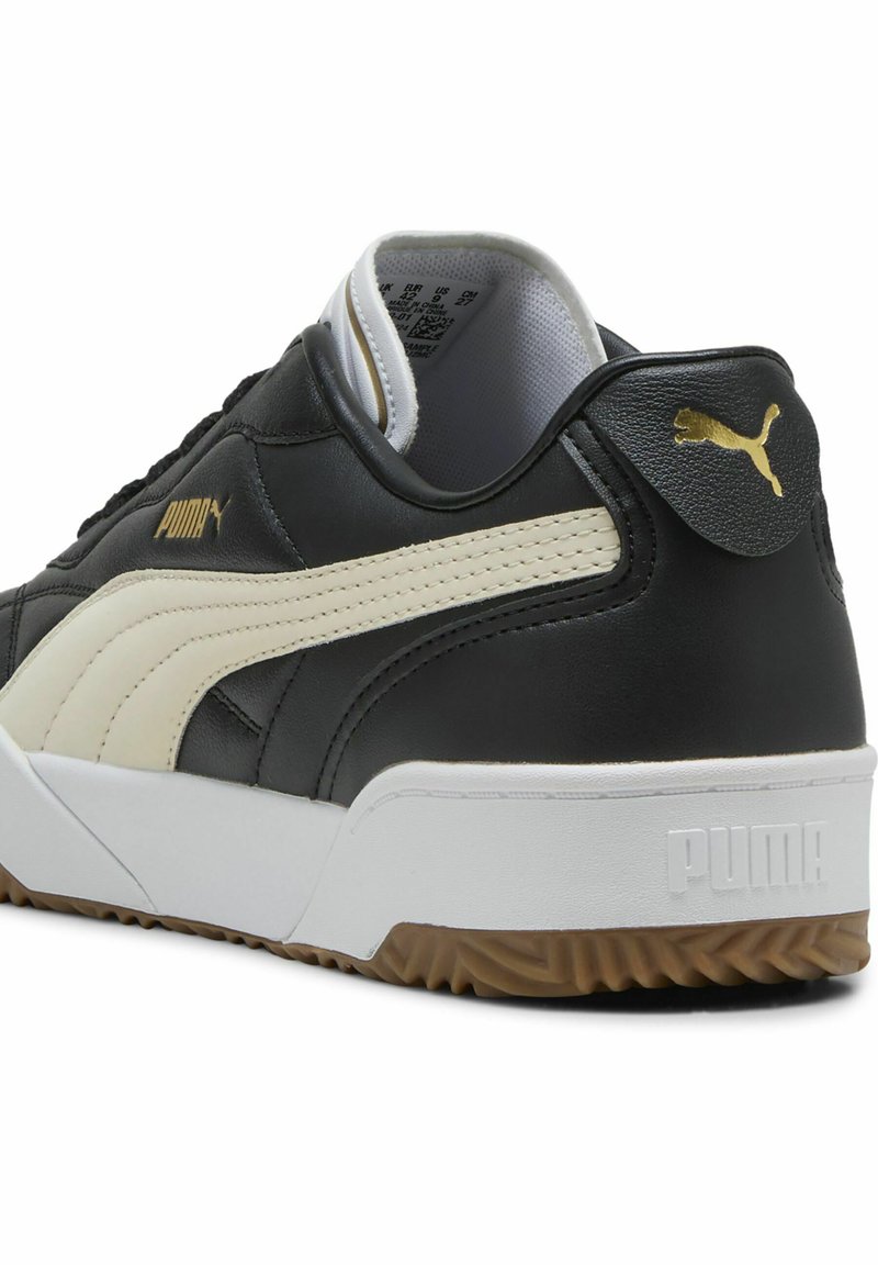 Puma SNEAKERS TIFOSI LUX - Tenisky - black/alpine snow/gum
