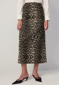 LEOPARD PATTERNED - A-lõikeline seelik - leopard print