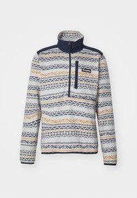 SWEATER WEATHER™ PRINTED HALF ZIP - Vesta - dark stone/madras/multi