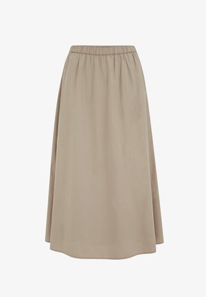 WE Fashion, CURVE - Maxirock - greige