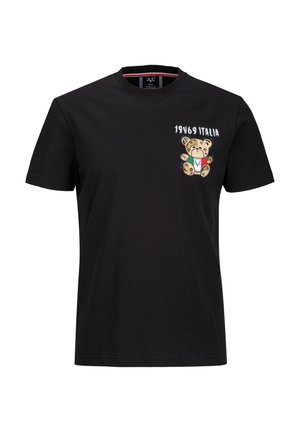 RAFAEL ITALIAN TEDDY - T-Shirt print - black