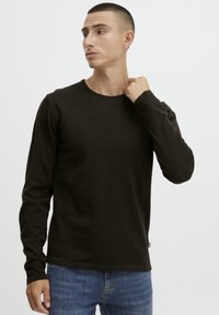 Casual Friday - CFKENT MERINO CREW NECK KNIT - Strickpullover - coffee bean melange Thumbnail-Bild 1