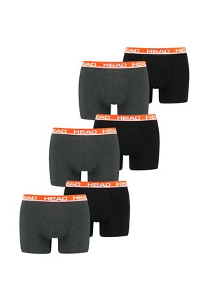 BASIC 6 PACK - Boxerbriefs - grey   red
