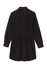 Calliope AVEC CLOUS - Robe en jean - noir