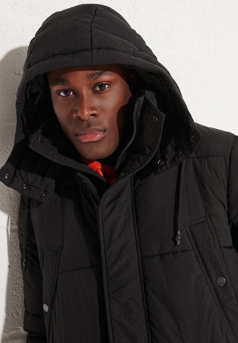 Superdry Winter coat - black - Zalando.ie