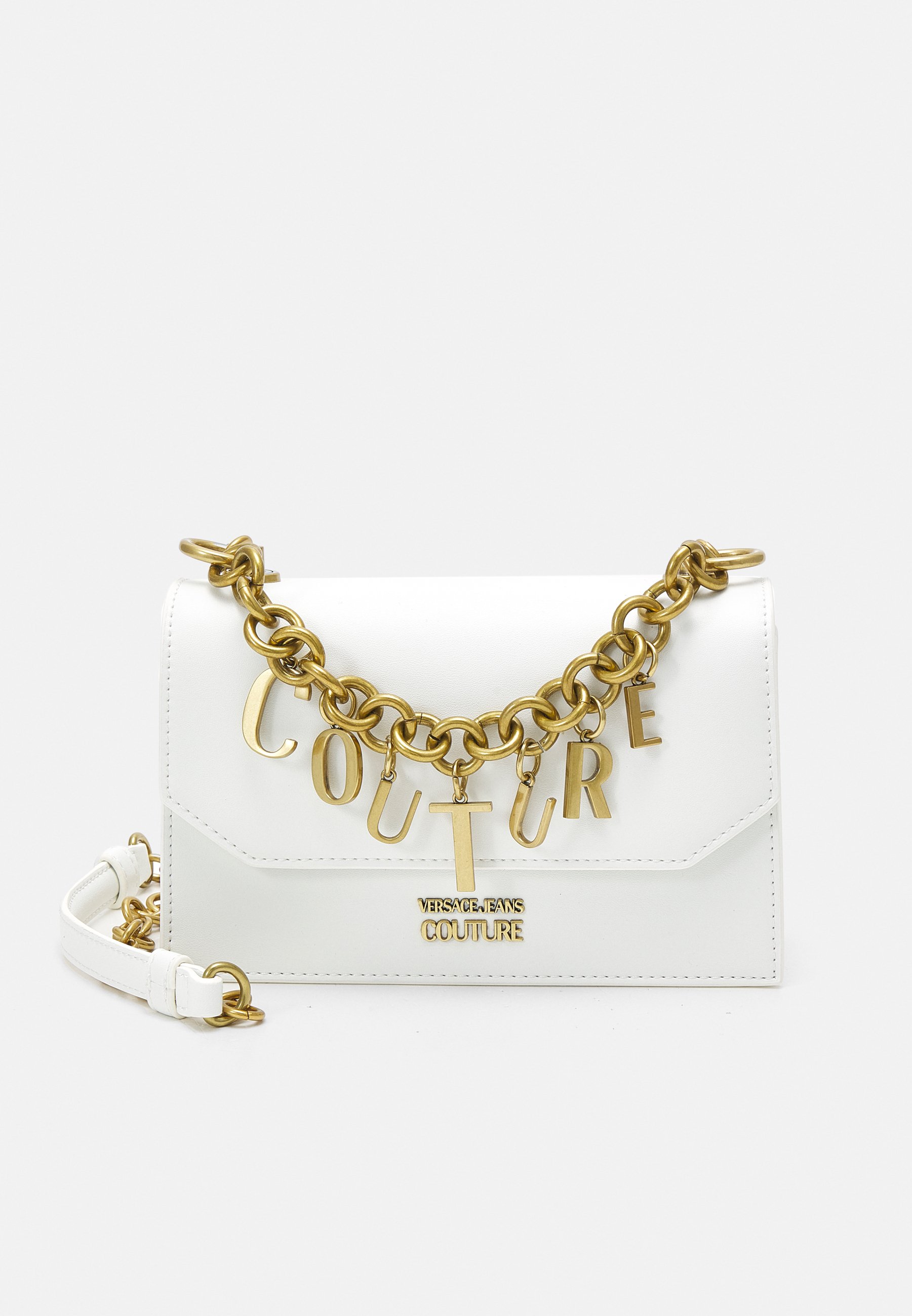 Versace Jeans Couture CHARMS SMOOTH CROSSBODY - Borsa a tracolla -  white/bianco - Zalando.it