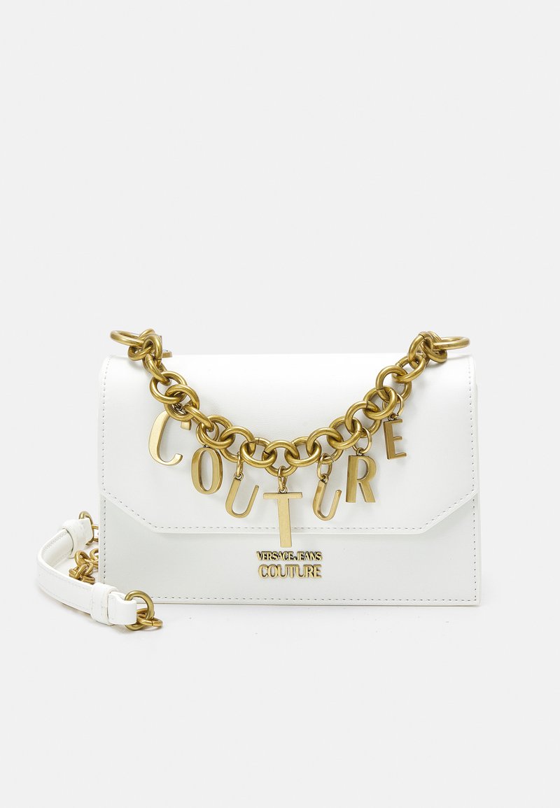 Versace Jeans Couture CHARMS SMOOTH CROSSBODY Umhängetasche white