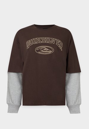 Quiksilver, GRAYHILL TEE - Maglietta a manica lunga - java