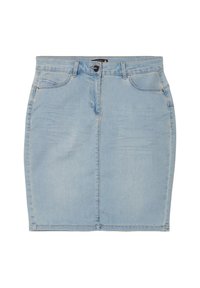 Breal GERADER - Gonna di jeans - denim double stone
