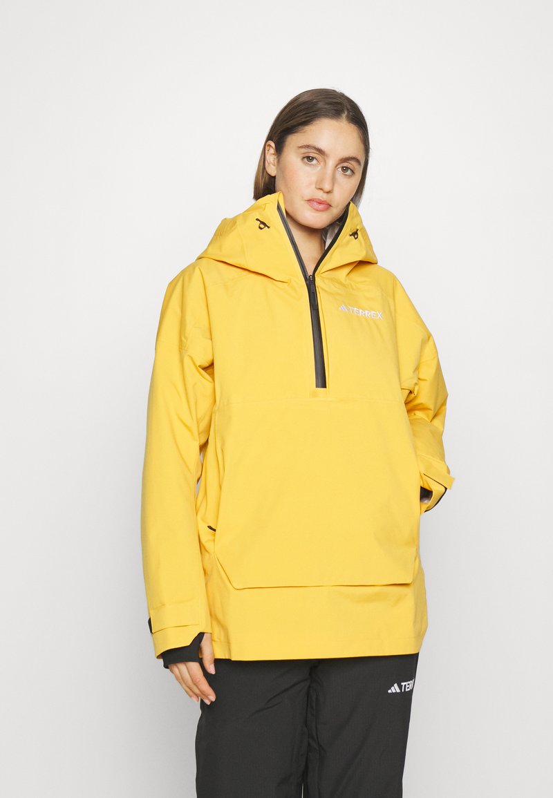 Adidas Terrex - TERREX XPERIOR TWO-LAYER LINED RAIN.RDY - Windbreakers - preloved yellow, Forstør