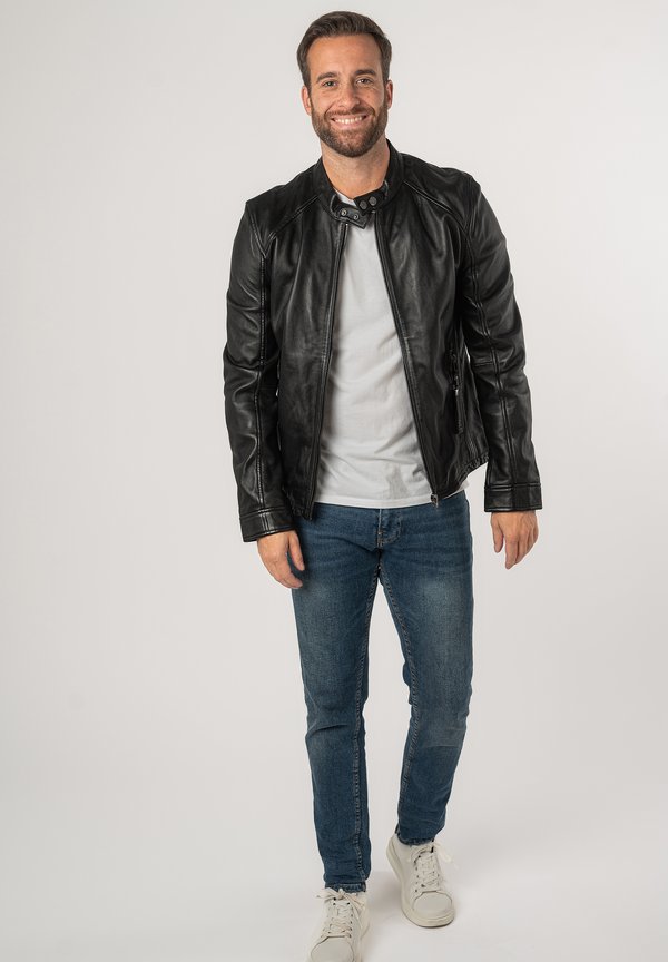 Lederjacke
