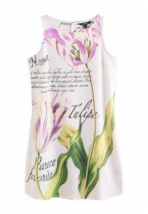 REGULAR FIT - Rochie din jerseu - white/purple