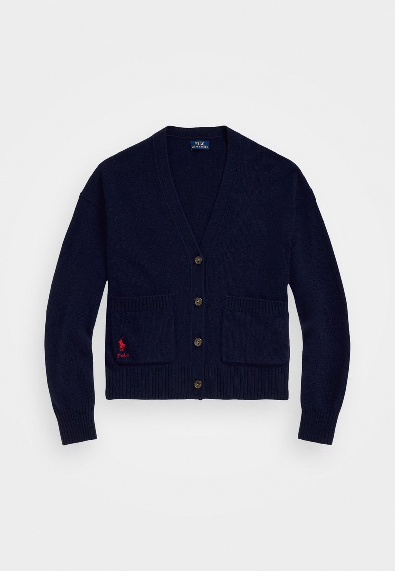 Cardigan, maille côtelée, col en V, coton bio, pop corn | Ulla Popken