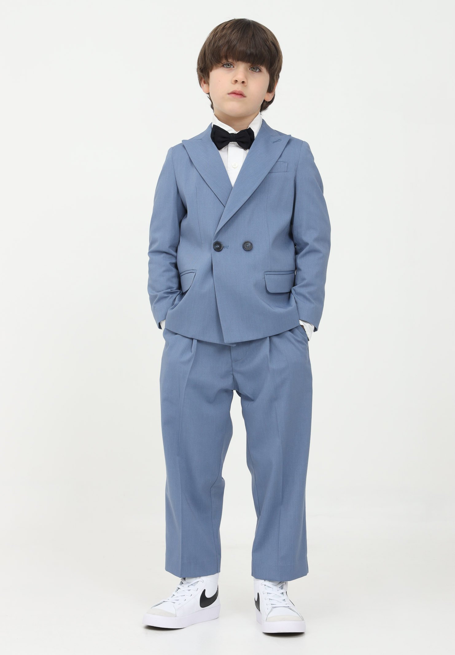 I'M BRIAN POLVERE - Pantaloni eleganti - polvere/grigio cadetto - Zalando.it