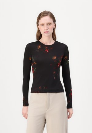 KATLYN  - Long sleeved top - mortem black