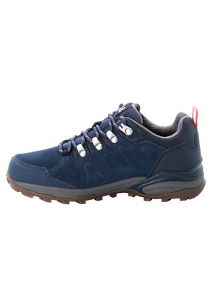REFUGIO TEXAPORE LOW W - Hiking shoes - dark blue / grey