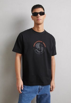 URSUIT - T-shirt imprimé - black