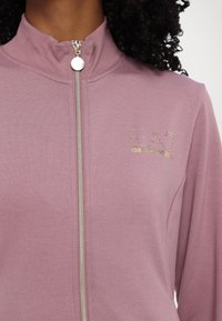 EA7 Emporio Armani Sweater met rits - toadstool